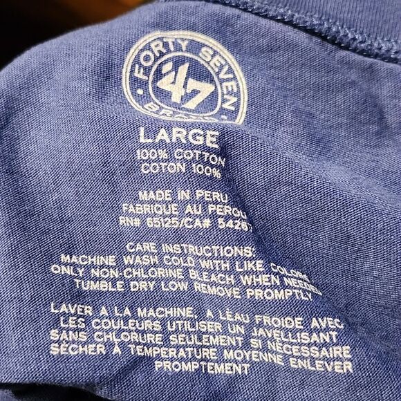 '47 Brand NHL Colorado Avalanche Women's Large T-Shirt - New - Picture 5 of 5